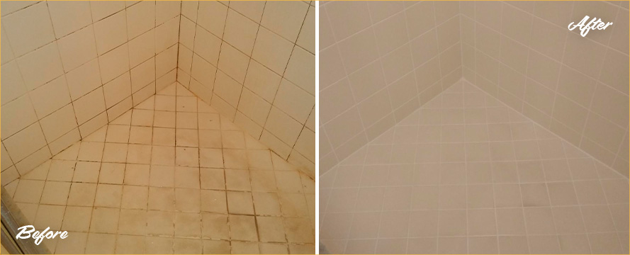 Shower Restored by Our Professional Tile and Grout Cleaners in Spanaway, WA