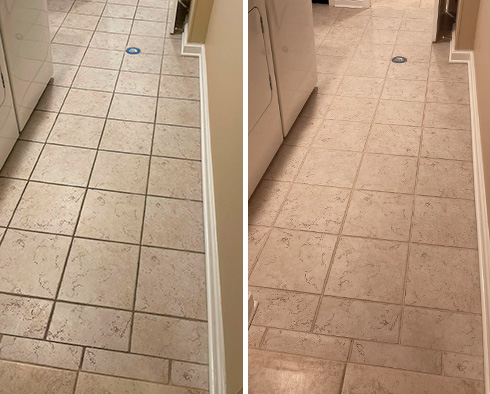 Floor Restored by Our Tile and Grout Cleaners in Auburn, WA