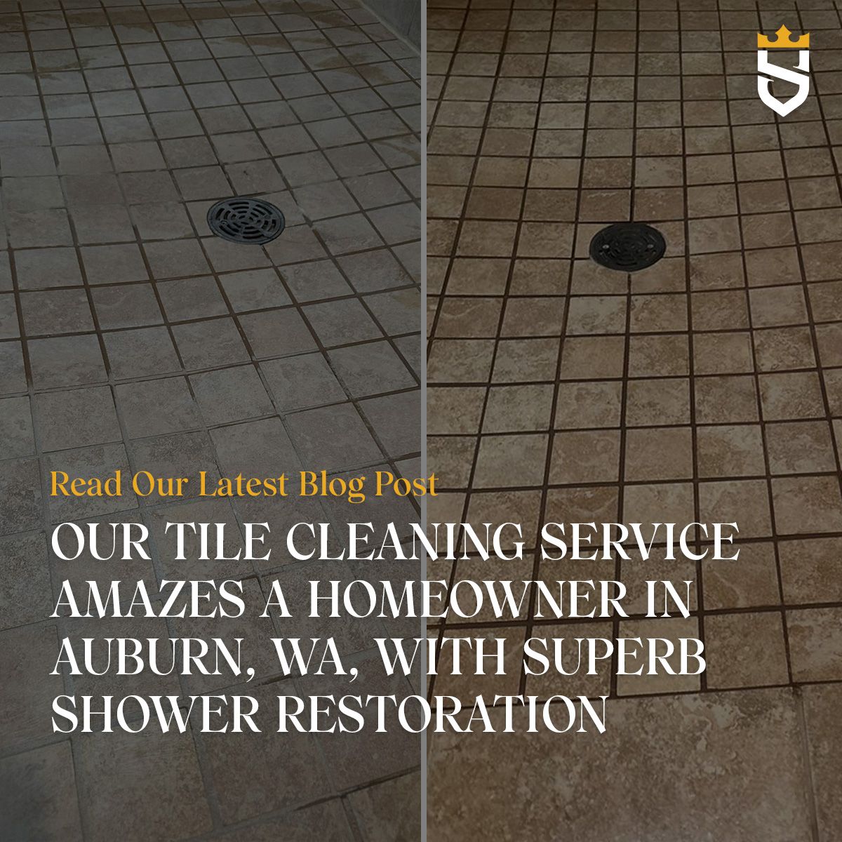 Our Tile Cleaning Service Amazes a Homeowner in Auburn, WA, With Superb Shower Restoration