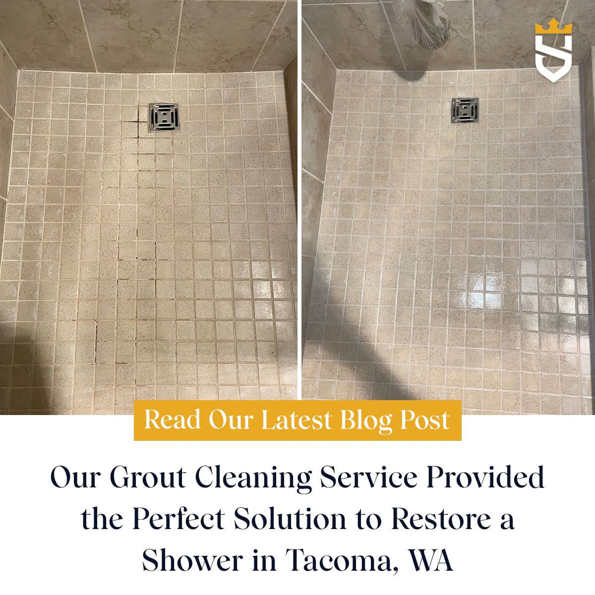 Our Grout Cleaning Service Provided the Perfect Solution to Restore a Shower in Tacoma, WA